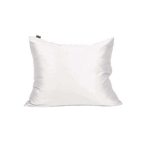 Silkkinen Tyynynpäällinen Vaaleanharmaa