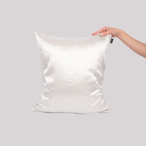 Alternative view of Premium Silkkinen Tyynynpäällinen Hopeanharmaa