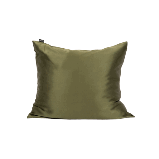 Silkkinen Tyynynpäällinen Vihreä